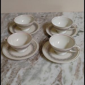4 Selb Germany Demitasse Cups & Saucers